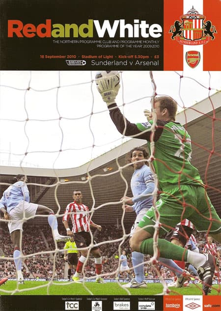 Sunderland FC v Arsenal FC